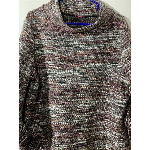 Vince Camuto Multicolor Sweater Womens Size 1X Cowl Neck - Picture 3 of 8
